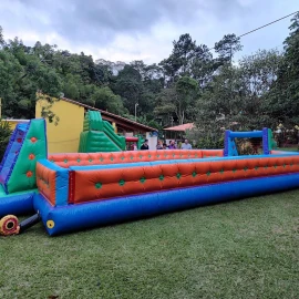 Aluguel de Futebol de Sabão 6 x 12